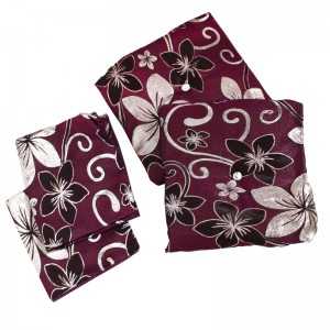 Couvre Lit 2Places Avec 2Taie D’oreiller et 2Coussins Violet - Vent...