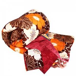 Couette 2Places avec 2Taie D’Oreiller Orangé Marron - Vente en Lign... Couette 2Places avec 2Taie D’Oreiller Orangé Marron - Vente en Lign...