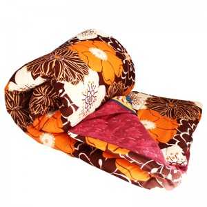 Couette 2Places avec 2Taie D’Oreiller Orangé Marron - Vente en Lign... Couette 2Places avec 2Taie D’Oreiller Orangé Marron - Vente en Lign...