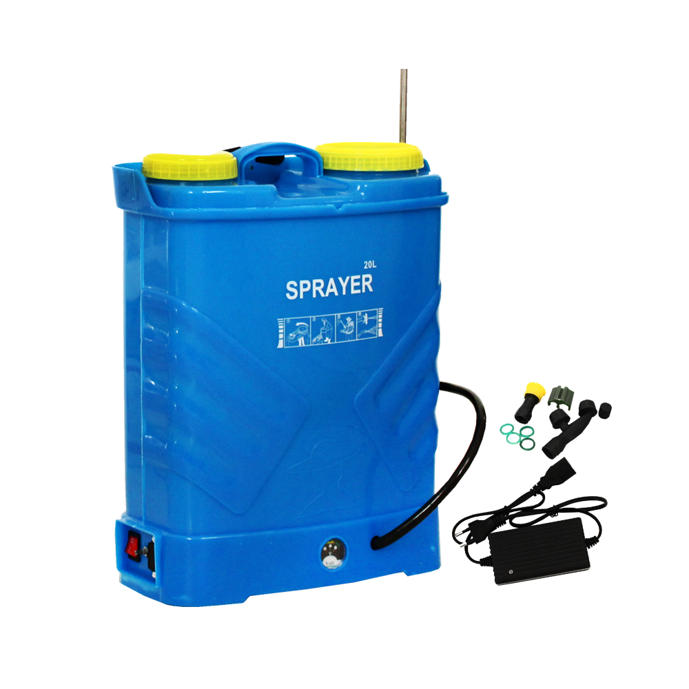 Acheter Pulvérisateur électrique de pompe de pulvérisateur de jardin de 5L  avec le monsieur d'usine de batterie rechargeable de 2200mAh avec 2