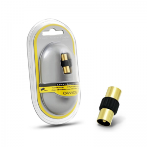 Coupleur D’antenne Coaxial Mâle Mâle CANYON CNR-CV11 - Vente en Lig... Coupleur D’antenne Coaxial Mâle Mâle CANYON CNR-CV11 - Vente en Lig...