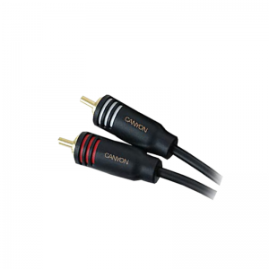 Câble Audio 2RCA Mâle vers 2RCA Mâle 2Mètres CANYON CNR-CA05 - Vent...