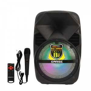 Haut Parleur Rechargeable Radio Bluetooth Avec Micro Et Télécommand...