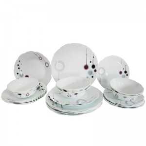 Service à Table 24Pièces Céramique pour 6Personnes IROPAL Gray Zhou...