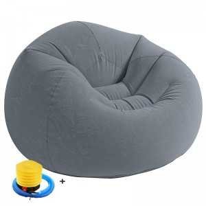 Pouf Gonflable Portatif Gris Avec Pompe à Air GRATUIT PG-111 - Vent... Pouf Gonflable Portatif Gris Avec Pompe à Air GRATUIT PG-111 - Vent...