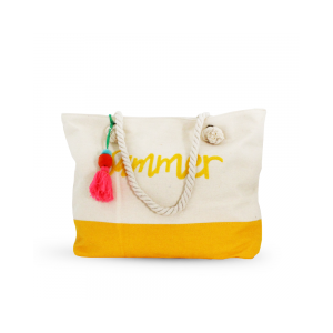 Pack Plage : Sac Beige Jaune + Serviette Hawaï SM-HW - Vente en Lig...