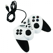 Manette de jeux avec USB - Blanc