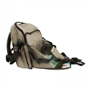 Sac à dos Landau pour poussette avec port USB étanche Gris - Last P...