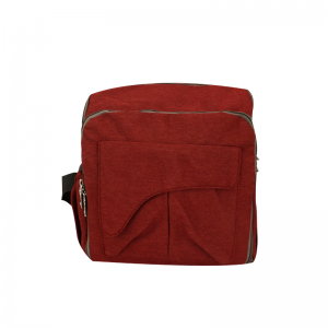 Sac à dos Landau pour poussette avec port USB étanche Rouge - Last ...