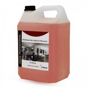 Désinfectant Multi usage Sols, Surfaces et Vêtements 5 Litres - Las... Désinfectant Multi usage Sols, Surfaces et Vêtements 5 Litres - Las...