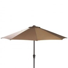 Parasol Rond Toile Taupe ø 270 cm B2-6