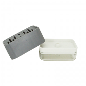 Porte-éponge et Distributeur de savon A1-20 Gris - Last Price Tunisie