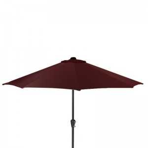 Parasol Rond Toile Rouge Bordeau ø 270 cm B2-6 - Last Price Tunisie