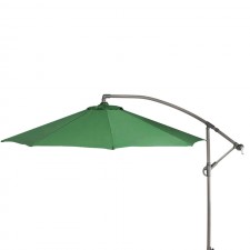 Parasol Rond Toile Vert ø 300 cm B2-7