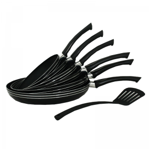Set de 6 Poêles 20/22/24/26/28/30 cm + Spatule - 7 Pièces - Last Pr... Set de 6 Poêles 20/22/24/26/28/30 cm + Spatule - 7 Pièces - Last Pr...