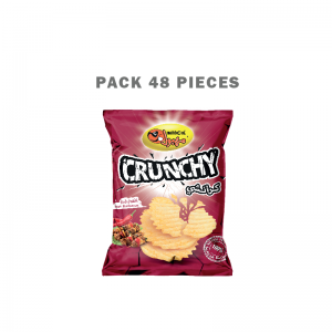 PACK 48 PIECES CRUNCHY NATURELLE GOUT BARBECUE PIQUANT 18gr - Last ...