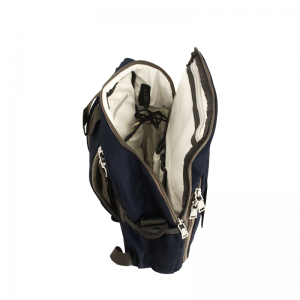 Sac à dos Landau pour poussette avec port USB étanche Bleu - Last P...