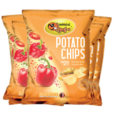 PACK 10 PIECES CHIPS MAHBOUL NATURELLE GOUT PAPRIKA 85gr