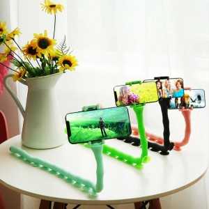 Support Téléphone Portable chenille Paresseux avec ventouse Noir - ...