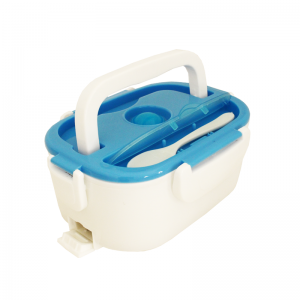 Porte Manger Chauffante - Lunch Box Électrique MLY-669 - Bleu - Las...