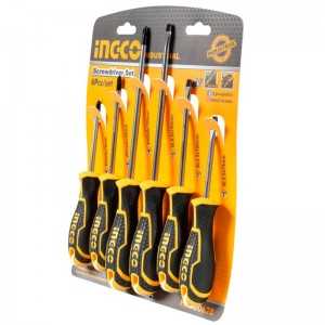 Ensemble de 6 Tournevis INGCO HKSD0628 - Last Price Tunisie