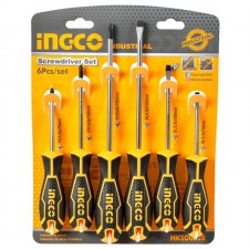 Ensemble de 6 Tournevis INGCO HKSD0628