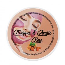 Masque d'Argile rose à l’huile d’amande douce 150g