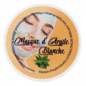 Masque d'Argile blanche à l’huile d’alove vera 150g - Last Price T...
