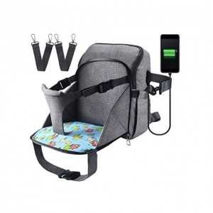 Sac à dos Landau pour poussette avec port USB étanche Gris - Last P...