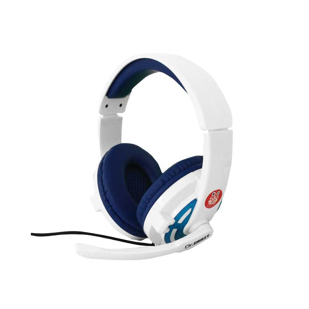 Casque Micro Gamer LED Blanc TecDrive PX-4