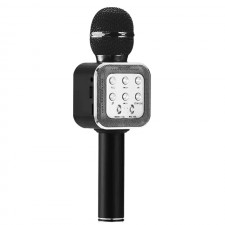 Microphone Karaoké Bluetooth sans fil avec haut-parleur WS-1818 Noir