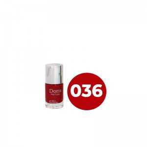 Vernis à ongles Rouge DORIS Brillant 036 Rouge - Last Price Tunisie