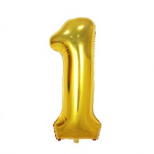 CHIFFRE GOFLABLE UN Gold