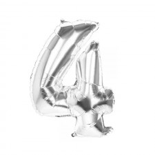 CHIFFRE GOFLABLE Quatre Silver