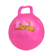 Ballon Sauteur pour Enfants avec Poignée Adaptée - Rose