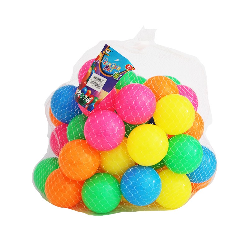 Balles de jeu en plastique pour enfants 50Pièces Multicolore