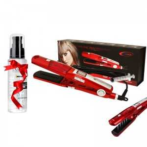 PACK Lisseur Cheveux à vapeur FLORENCE +Sérum Cheveux Kératine Réparateur | Last Price Tunisie