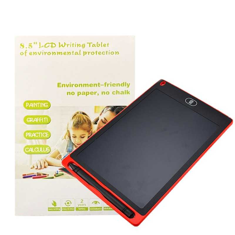 Tablette d'Écriture Électronique pour Enfants LCD 8.5'' Orangé