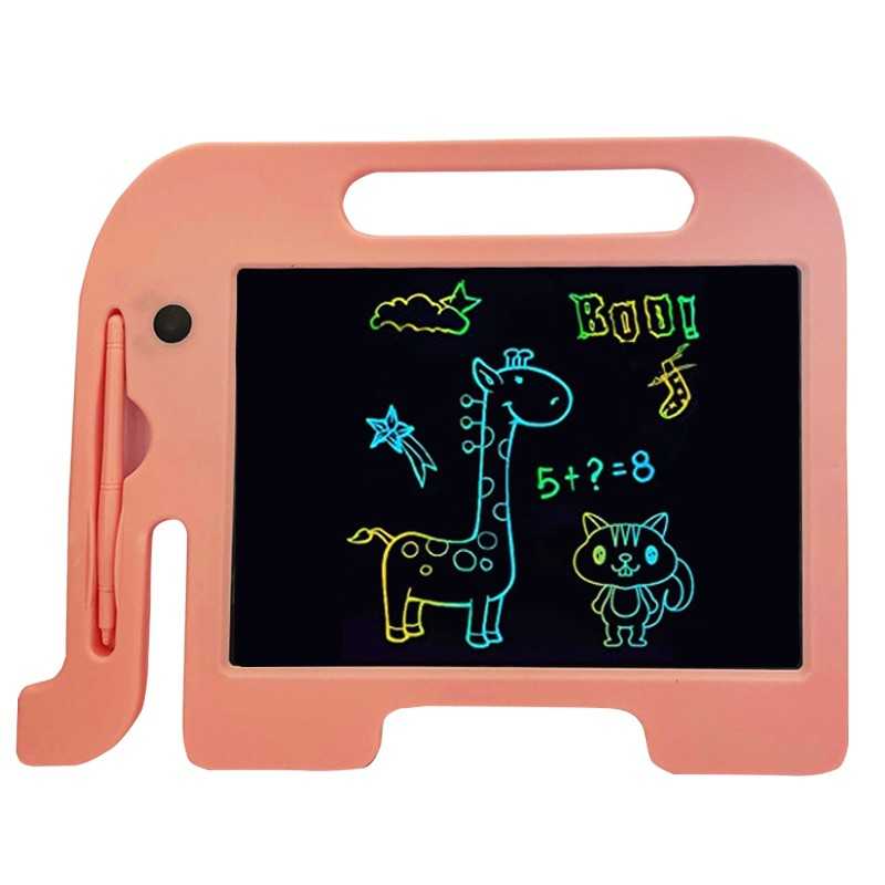Tablette d'Écriture Électronique pour Enfants LCD 9'' Rose