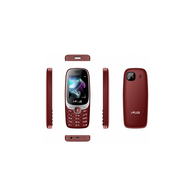 Téléphone Portable Double SIM IPLUS i310 - Rouge