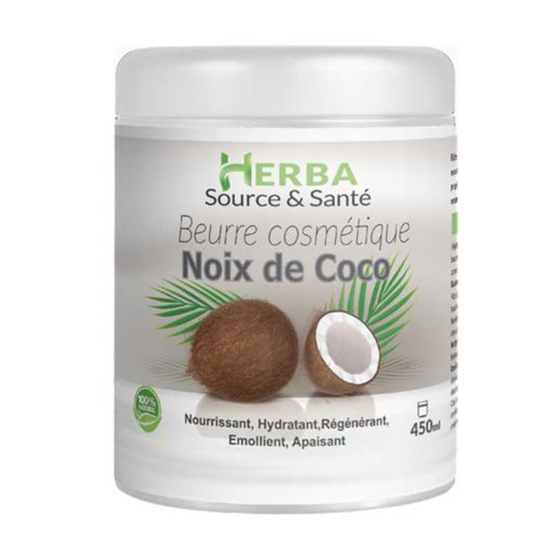 Herba Beurre De Noix De Coco 450 ml - زبدة جوز الهند 450 مل