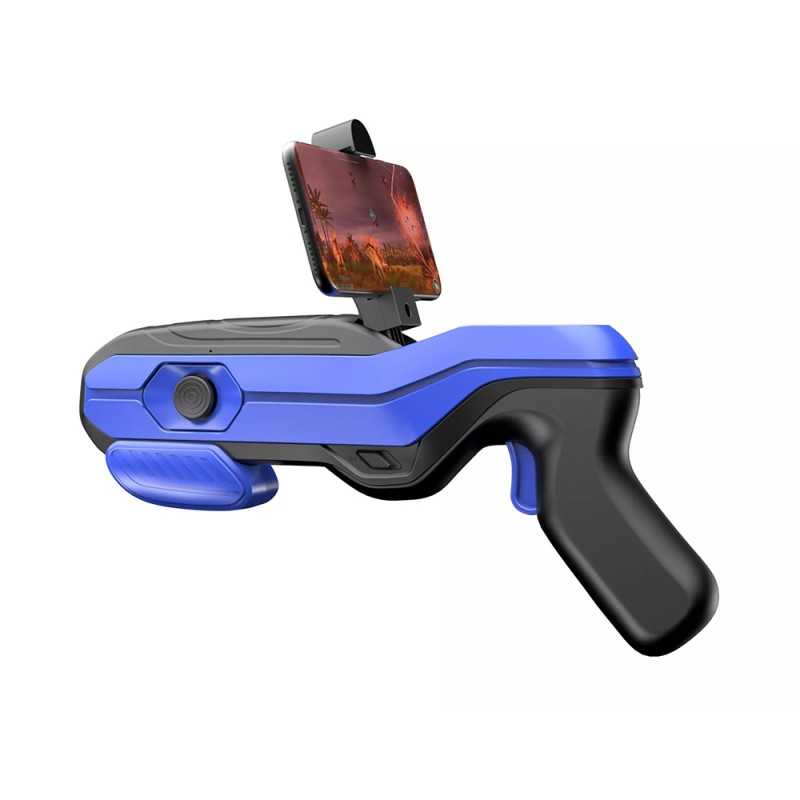 Pistolet Bluetooth AR MAGIC GUN - Noir et Bleu