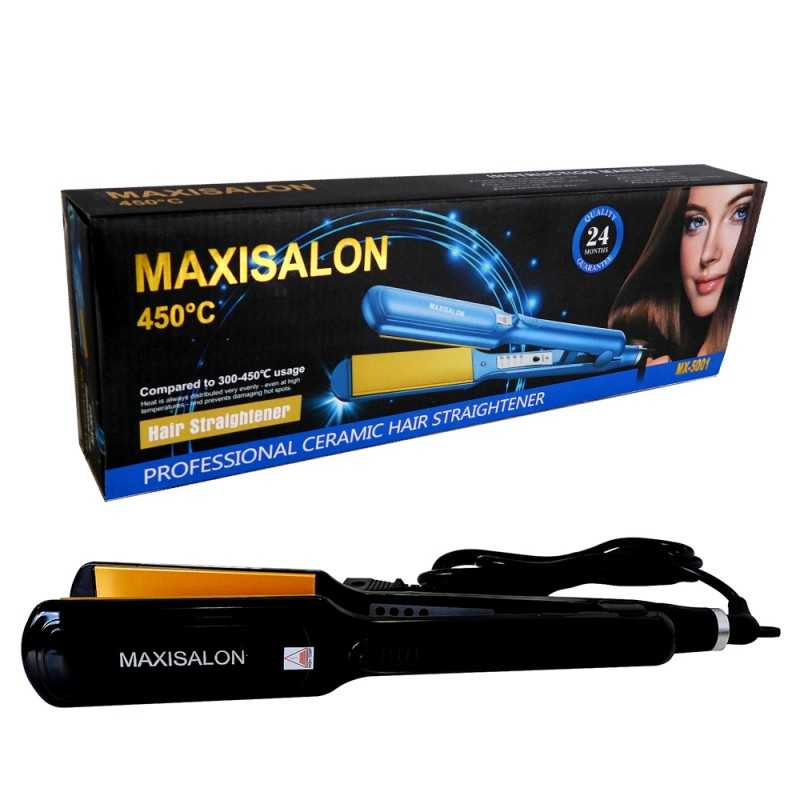 Plaques Cheveux MAXISALON 450° Noir