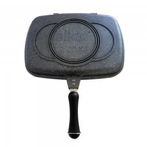 Poêle Magic Granit Double Face ALKAR 36cm Gris