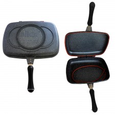 Poêle Magic Granit Double Face ALKAR 36cm Gris