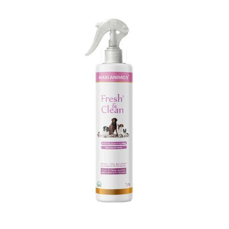 FRESH & CLEAN Nettoie la peau et le pelage pour les chiens et chats - 250ml - ينظف البشرة للكلاب والقطط - 250 مل FRESH & CLEAN