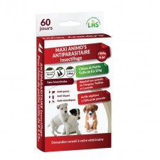 ANTIPARASITAIRE Insectifuge pour les chiens de 8 à 15kg 2 pipettes de 4ml