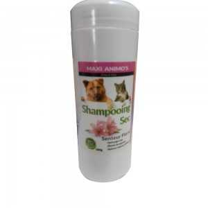 SHAMPOOING Floral nettoyage à sec pour les chiens & chats - 180g - شامبو تنظيف جاف بالزهور للكلاب والقطط - 180 جرام