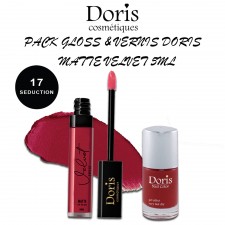 PACK GLOSS & VERNIS DORIS MATTE VELVET - 5ML