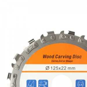 Disque à chaine 5" 125 x 22 mm pour meuleuse